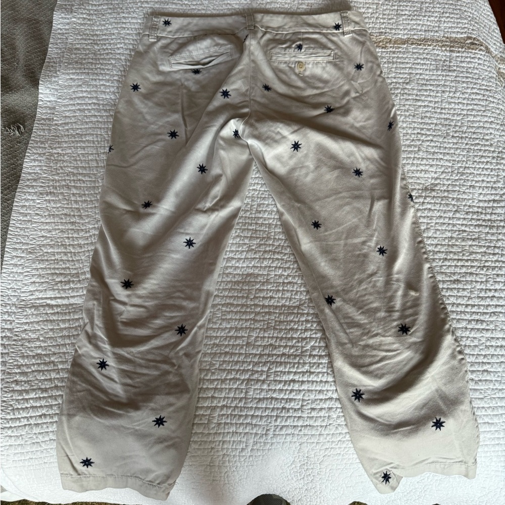 J. crew khaki and star pants